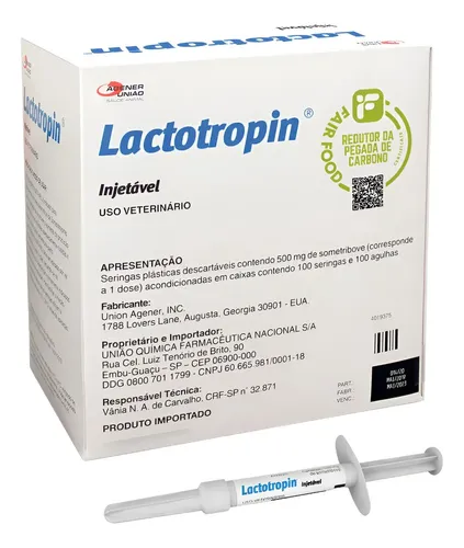 LACTOTROPIN INJ 500 MG 1.4 ML